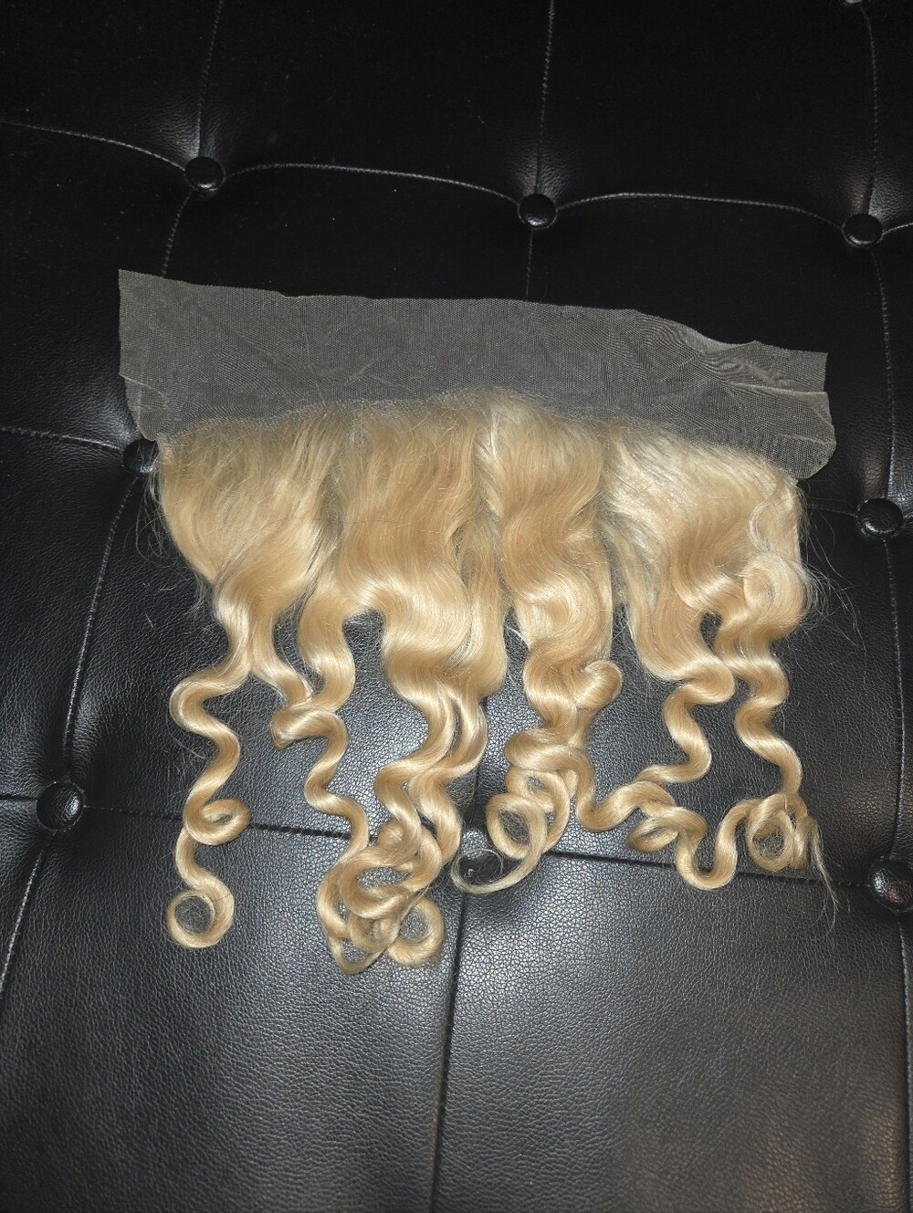 16" Raw Virgin Burmese Platinum Blonde Body Wave 13x4 HD Lace Frontal